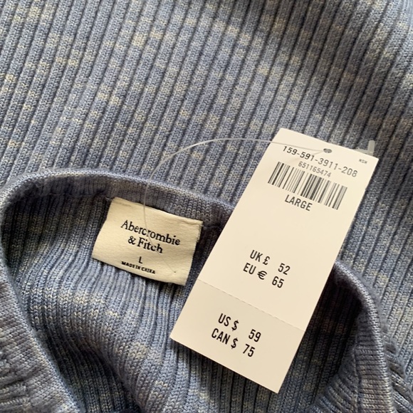 Abercrombie Elevated Knit Halter Mini Dress - Picture 8 of 11